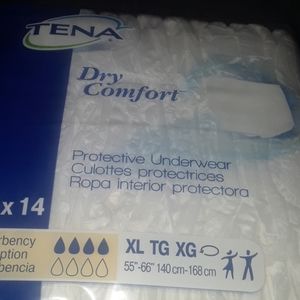 New,1 pkg xlg adult diapers, 14 in ea